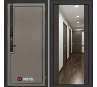 Входная дверь Лаб 1 Про с зеркалом Максимум - Венге