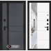 Входная дверь EVOLAB с зеркалом 19 - Белый софт