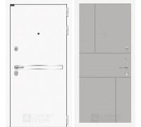 Входная дверь Лайн WHITE 21 - Грей софт