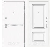 Входная дверь Лайн WHITE 26 - Эмаль RAL 9003